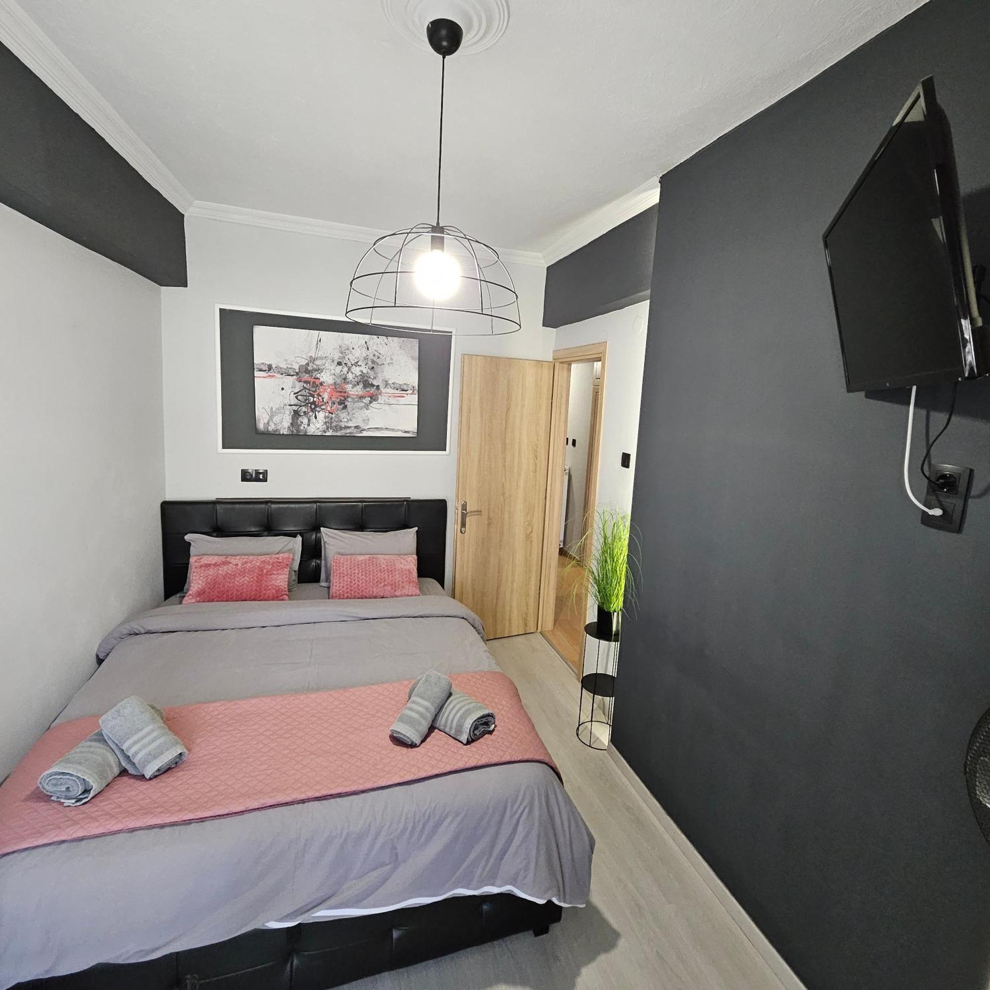 Central 3 Modern Apartment With Free Parking Serrai Exteriör bild