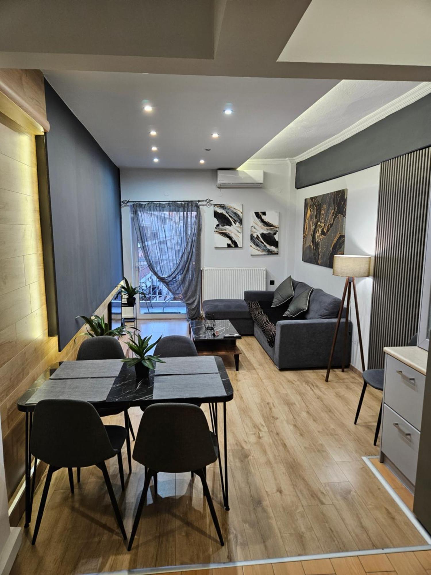 Central 3 Modern Apartment With Free Parking Serrai Exteriör bild