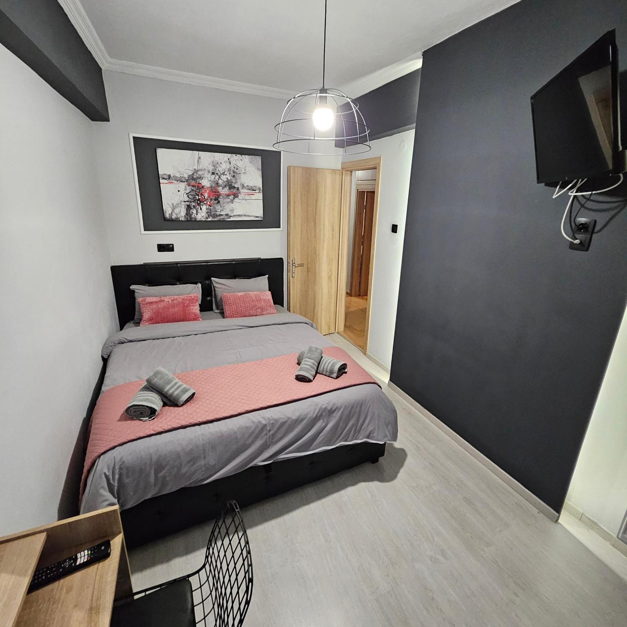 Central 3 Modern Apartment With Free Parking Serrai Exteriör bild