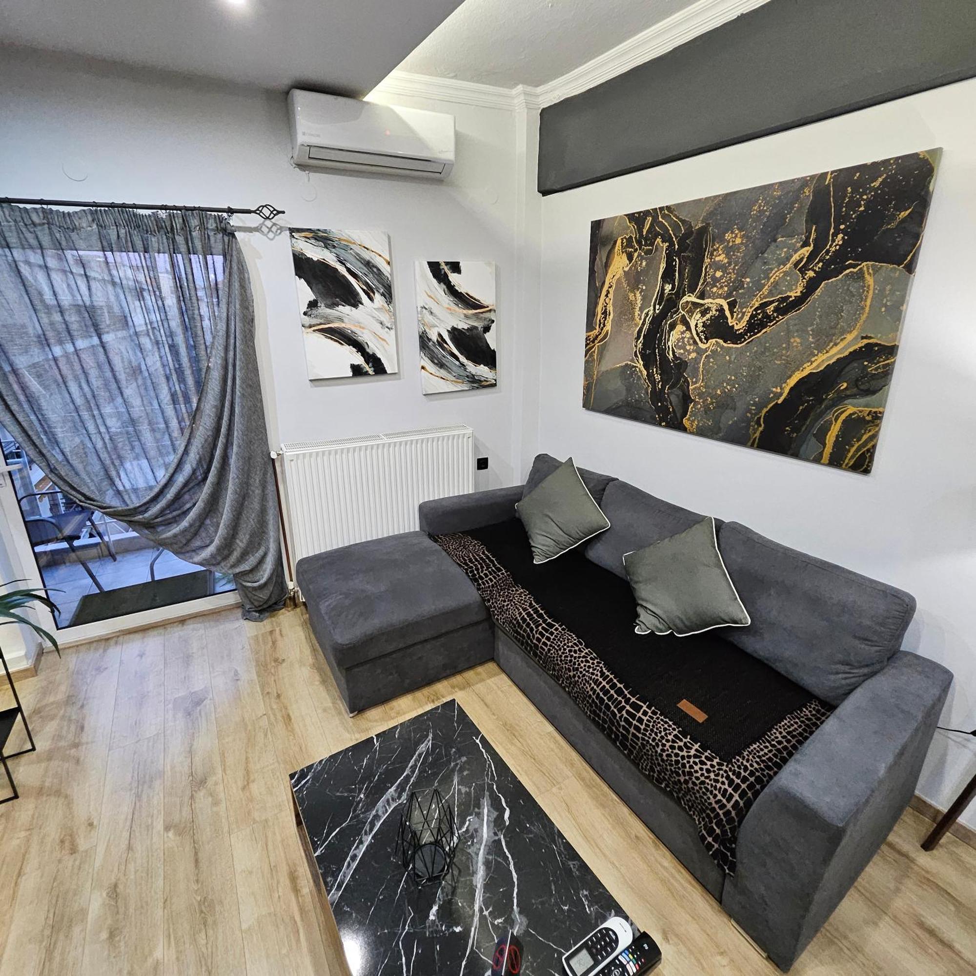 Central 3 Modern Apartment With Free Parking Serrai Exteriör bild